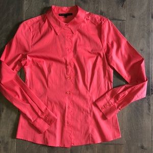 Antonio Melani scalloped button down shirt